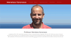 Desktop Screenshot of mkaranasos.com